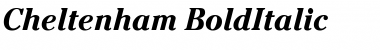 Download Cheltenham BoldItalic Font