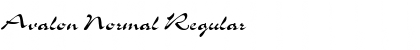 Download Avalon Normal Font Download Avalon Normal Font