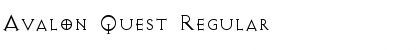 Download Avalon Quest Font