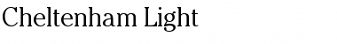Download Cheltenham Light Font