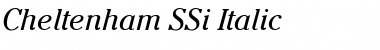 Download Cheltenham SSi Font
