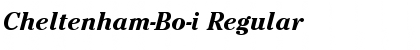 Download Cheltenham-Bo-i Font