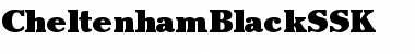 Download CheltenhamBlackSSK Font