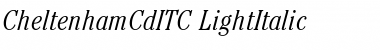 Download CheltenhamCdITC Font