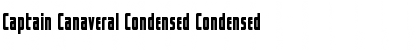 Download Captain Canaveral Condensed Condensed Font