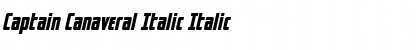 Download Captain Canaveral Italic Italic Font
