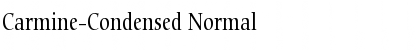 Download Carmine-Condensed Normal Font