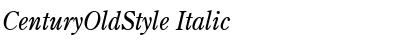 Download CenturyOldStyle Font