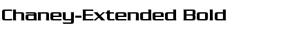 Download Chaney-Extended Font