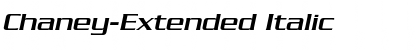 Download Chaney-Extended Font