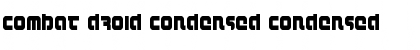Download Combat Droid Condensed Font