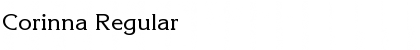 Download Corinna Font