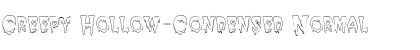 Download Creepy Hollow-Condensed Font