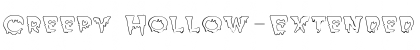 Download Creepy Hollow-Extended Font