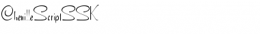 Download ChenilleScriptSSK Font