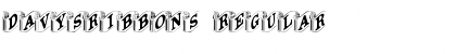 Download DavysRibbons Font
