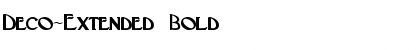 Download Deco-Extended Font