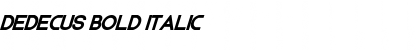 Download Dedecus Font Download Dedecus Font