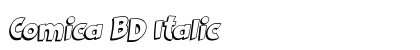 Comica BD Italic preview