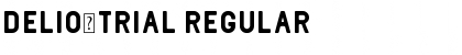 Download Delio-trial Font Download Delio-trial Font