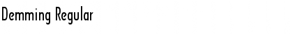 Download Demming Font Download Demming Font