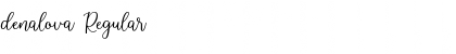 Download denalova Font