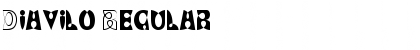 Download Diavilo Font Download Diavilo Font