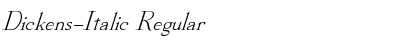 Download Dickens-Italic Font Download Dickens-Italic Font