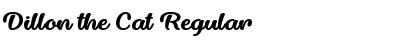 Download Dillon the Cat Font Download Dillon the Cat Font