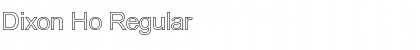 Download Dixon Ho Font Download Dixon Ho Font