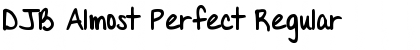 Download DJB Almost Perfect Font Download DJB Almost Perfect Font