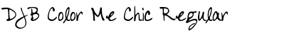 Download DJB Color Me Chic Font Download DJB Color Me Chic Font