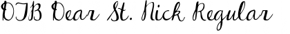 Download DJB Dear St. Nick Font Download DJB Dear St. Nick Font