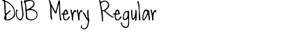 Download DJB Merry Font Download DJB Merry Font