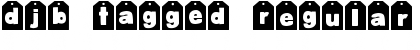 Download DJB TAGGED Font Download DJB TAGGED Font