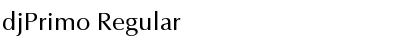 Download djPrimo Font Download djPrimo Font