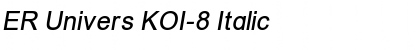 Download ER Univers KOI-8 Font