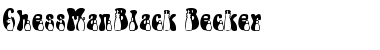 Download ChessManBlack Becker Font