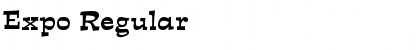 Download Expo Font