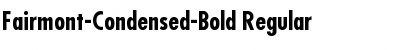 Download Fairmont-Condensed-Bold Regular Font