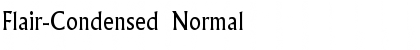 Download Flair-Condensed Normal Font