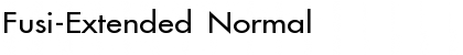 Download Fusi-Extended Font