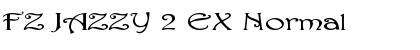 Download FZ JAZZY 2 EX Normal Font