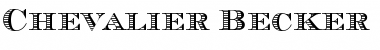 Download Chevalier Becker Stripes Caps Font