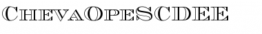 Download ChevaOpeSCDEE Font