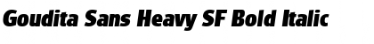 Download Goudita Sans Heavy SF Font