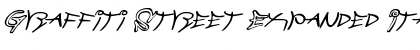 Download Graffiti Street Expanded Italic Font