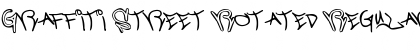 Download Graffiti Street Rotated Font