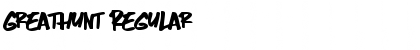 Download Greathunt Font