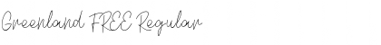 Download Greenland FREE Font